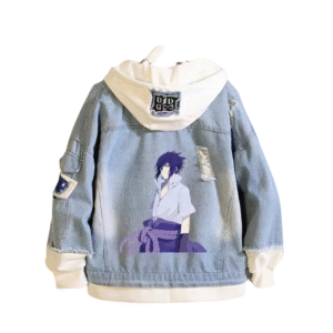veste jean animé sweatshirt